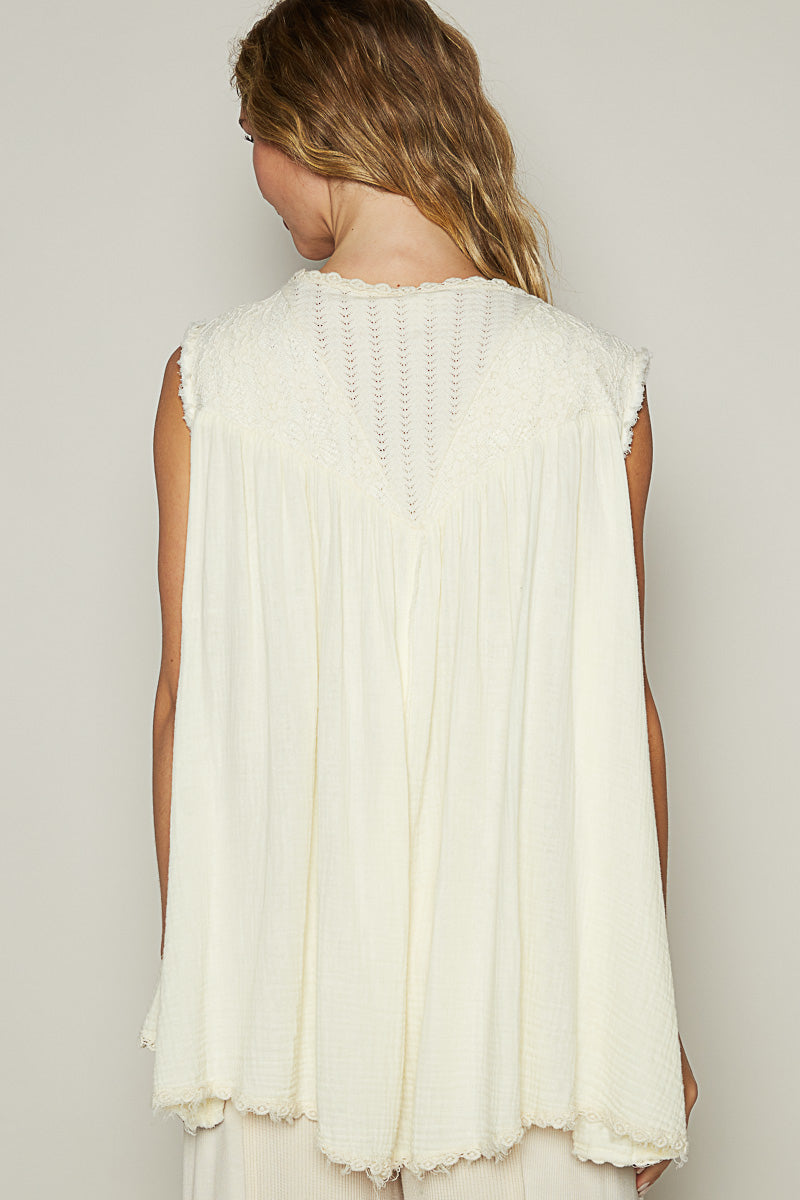 Pearl Layering Vest