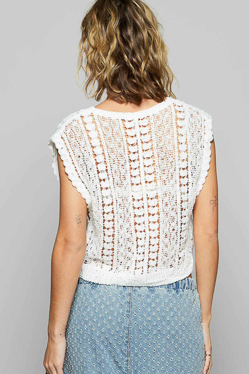 Crochet Layering Top