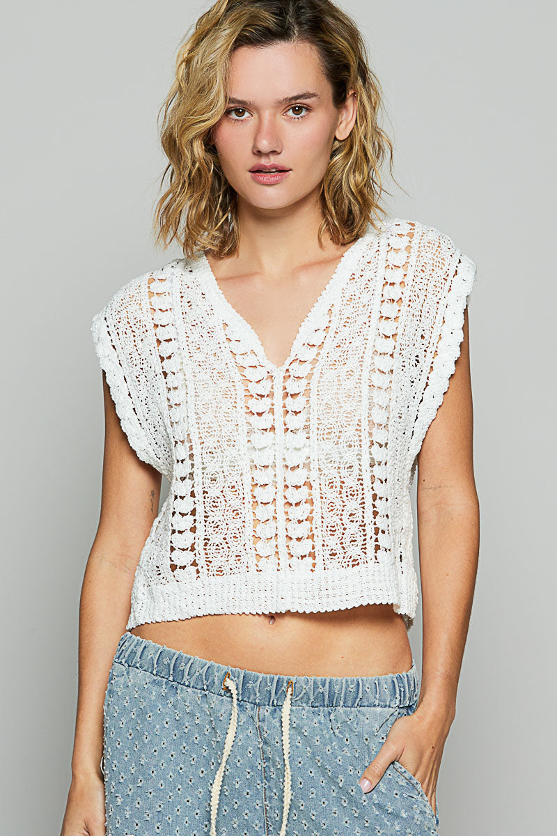 Crochet Layering Top