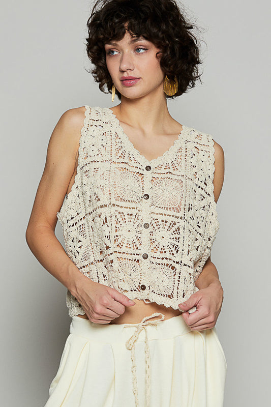 Crocheted Vest