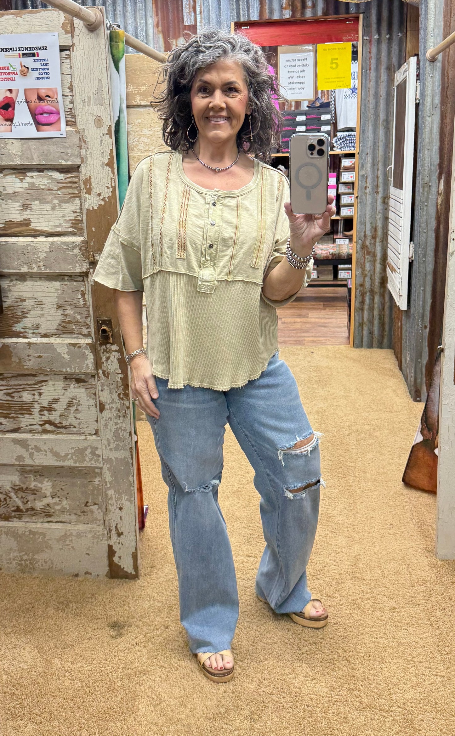 Stella Sage Blouse