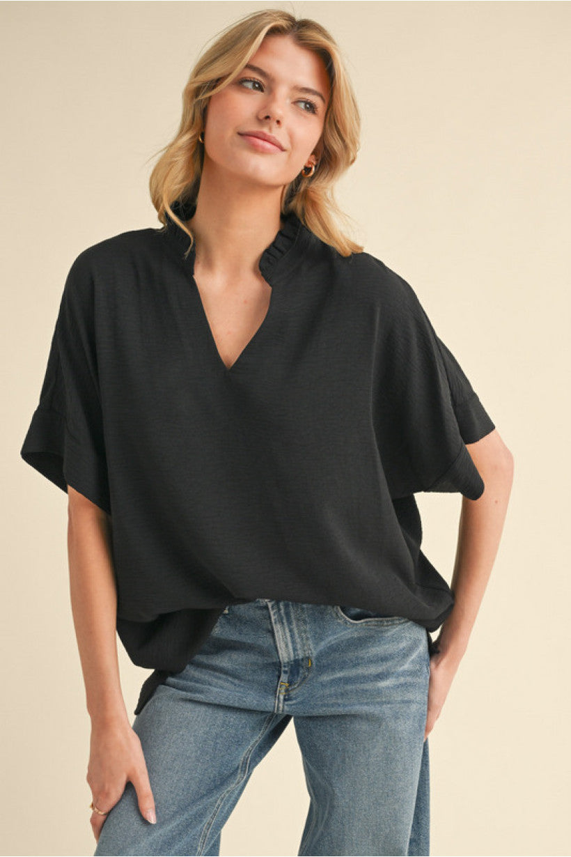 Black Magic Dolman Blouse