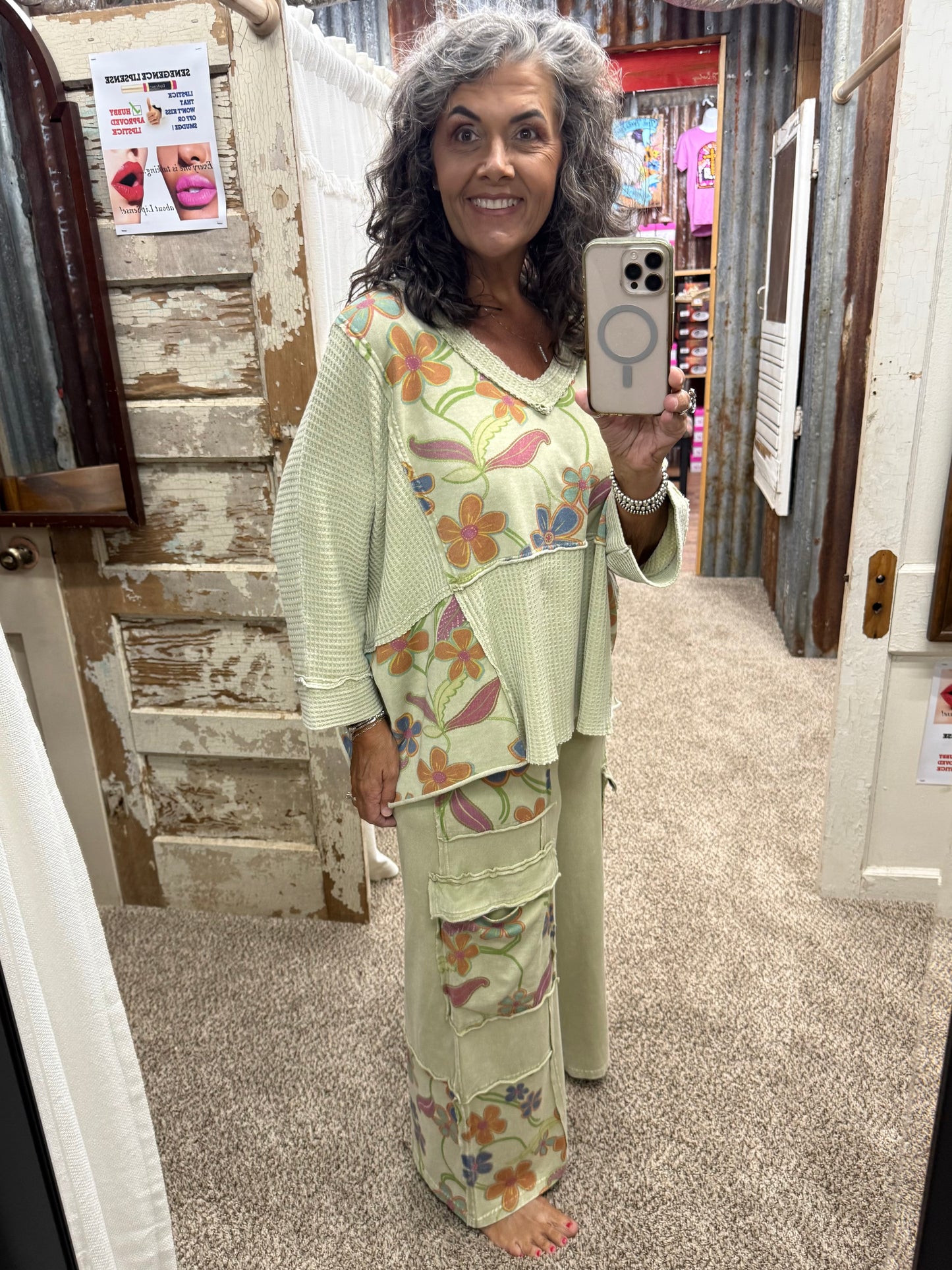 🌿✨ Dusty Sage Dreams… Boho Comfort Meets Boutique Style!