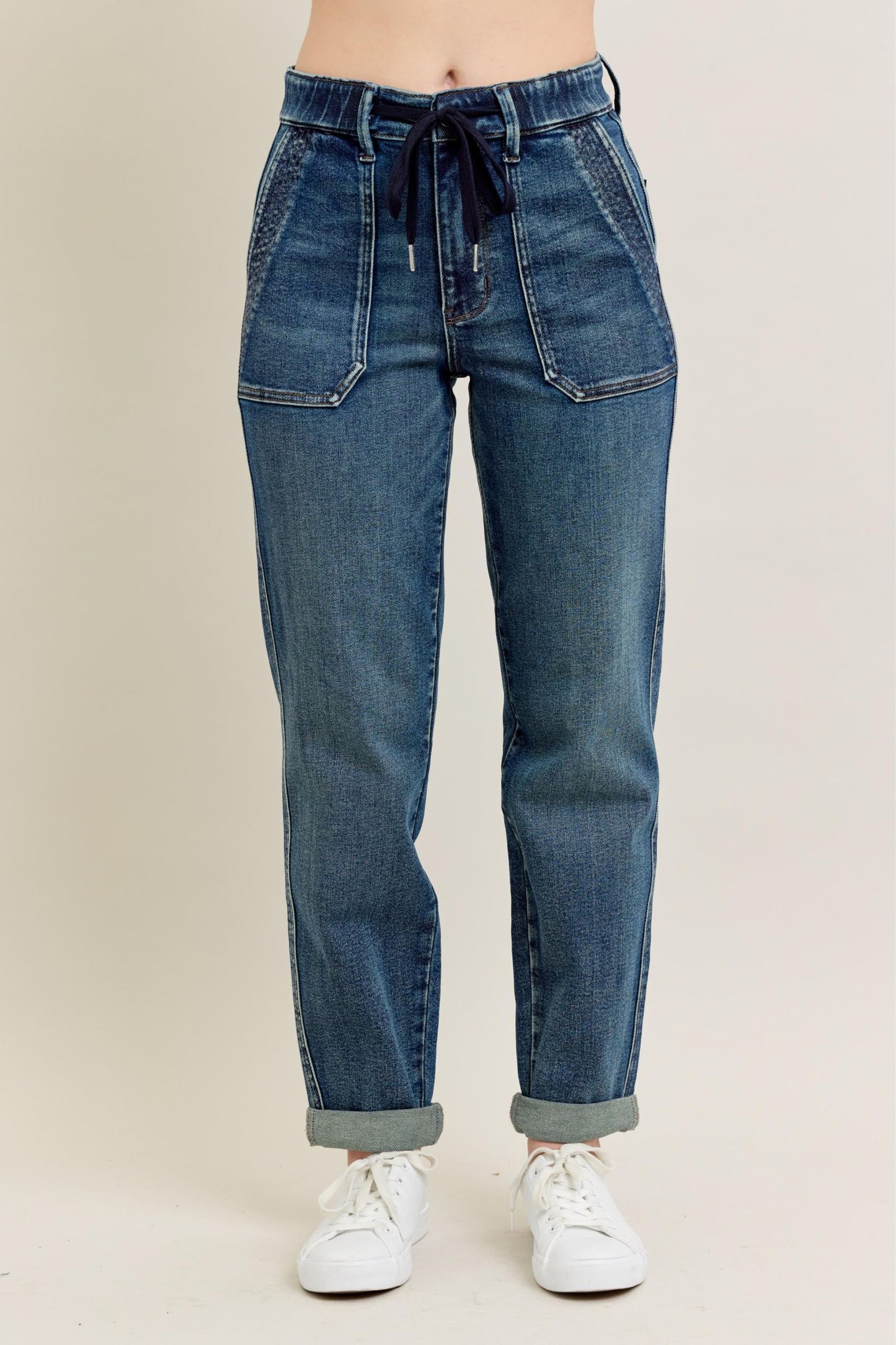 Judy Blue High Waist Vintage Wash Jogger 88971