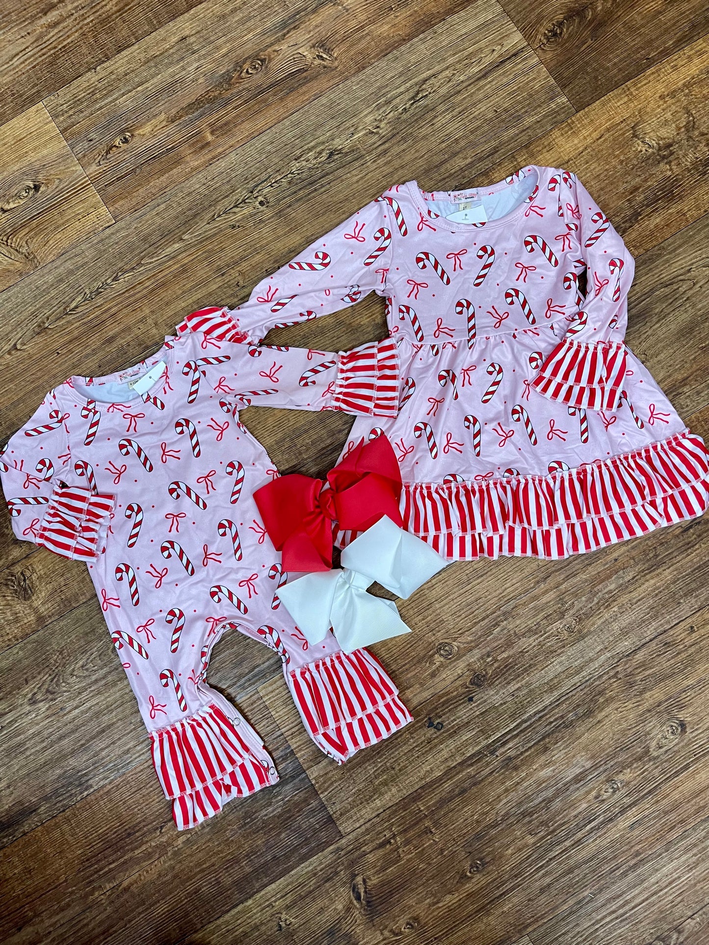 Candy Cane Romper