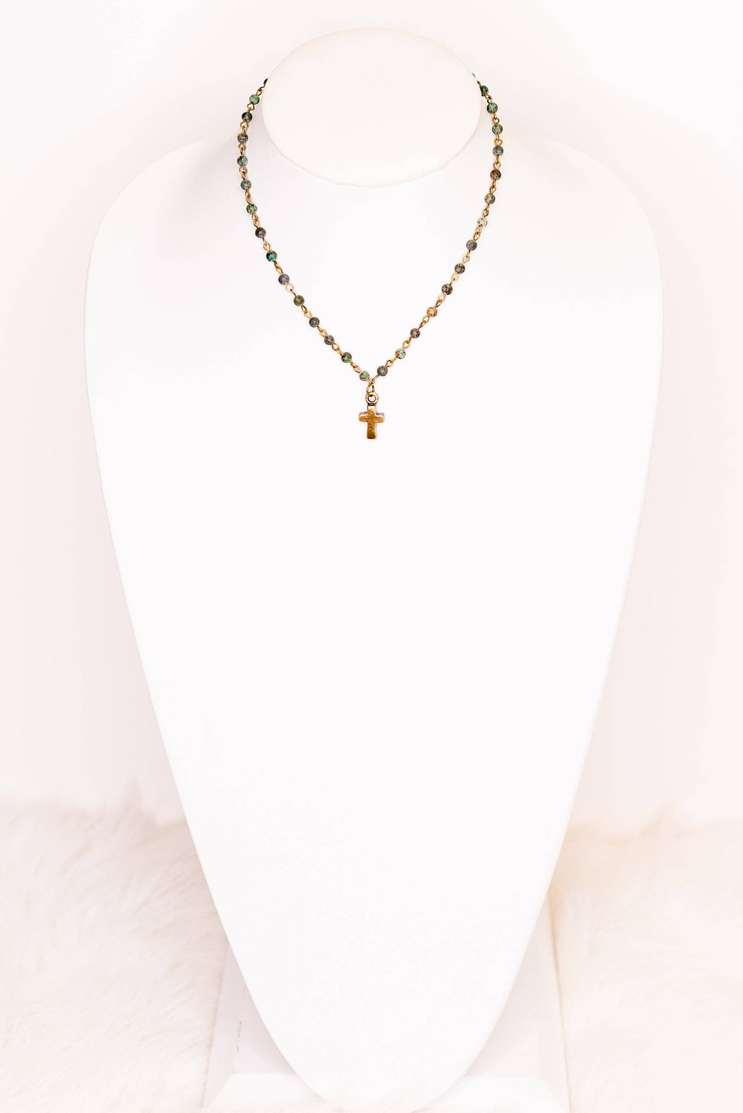 Phoebe Necklace Set in African Turquoise