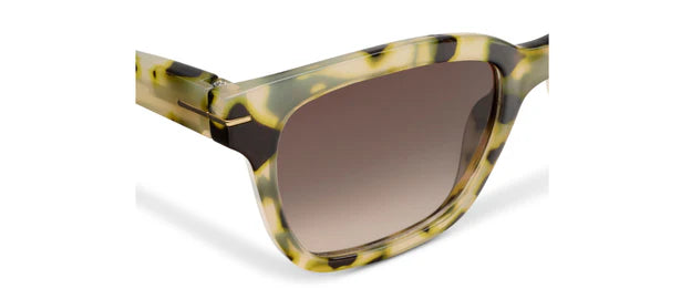 Sandy Polarized Sunglasses Yellow Chai by Peepers