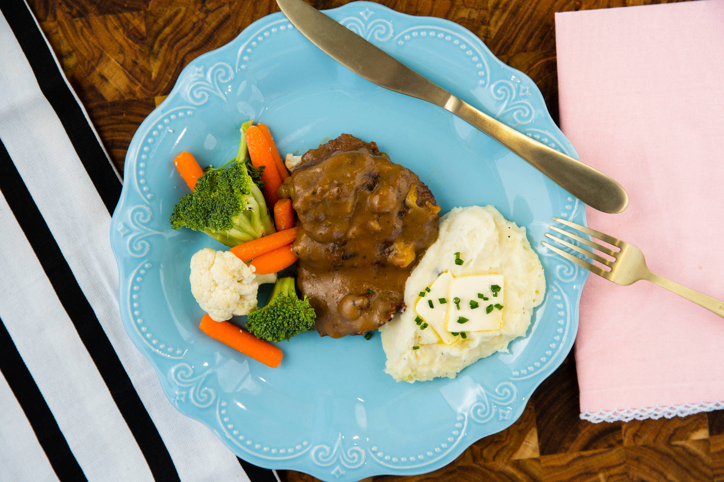 Gravy Covered Steak