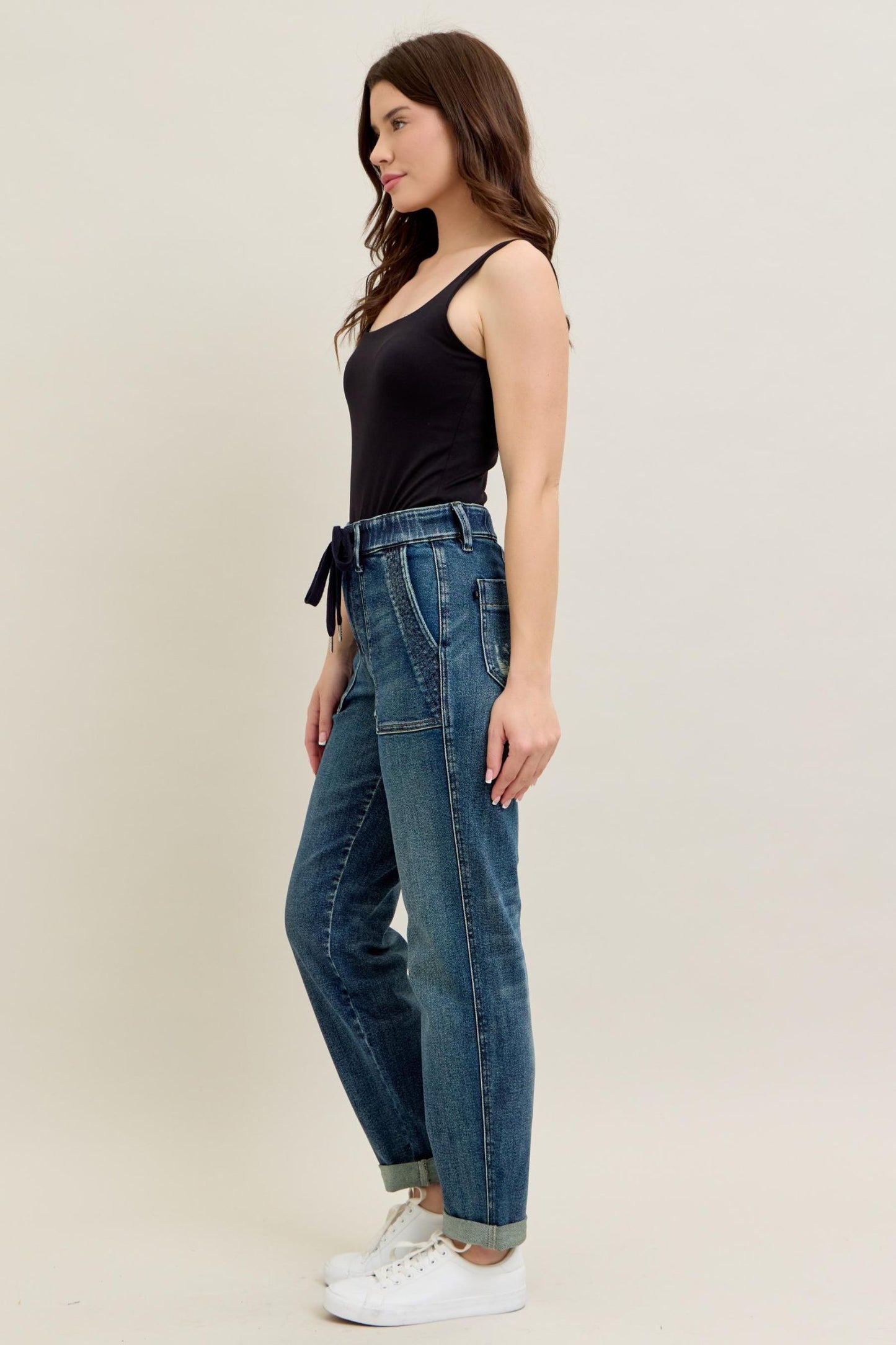 Judy Blue High Waist Vintage Wash Jogger 88971