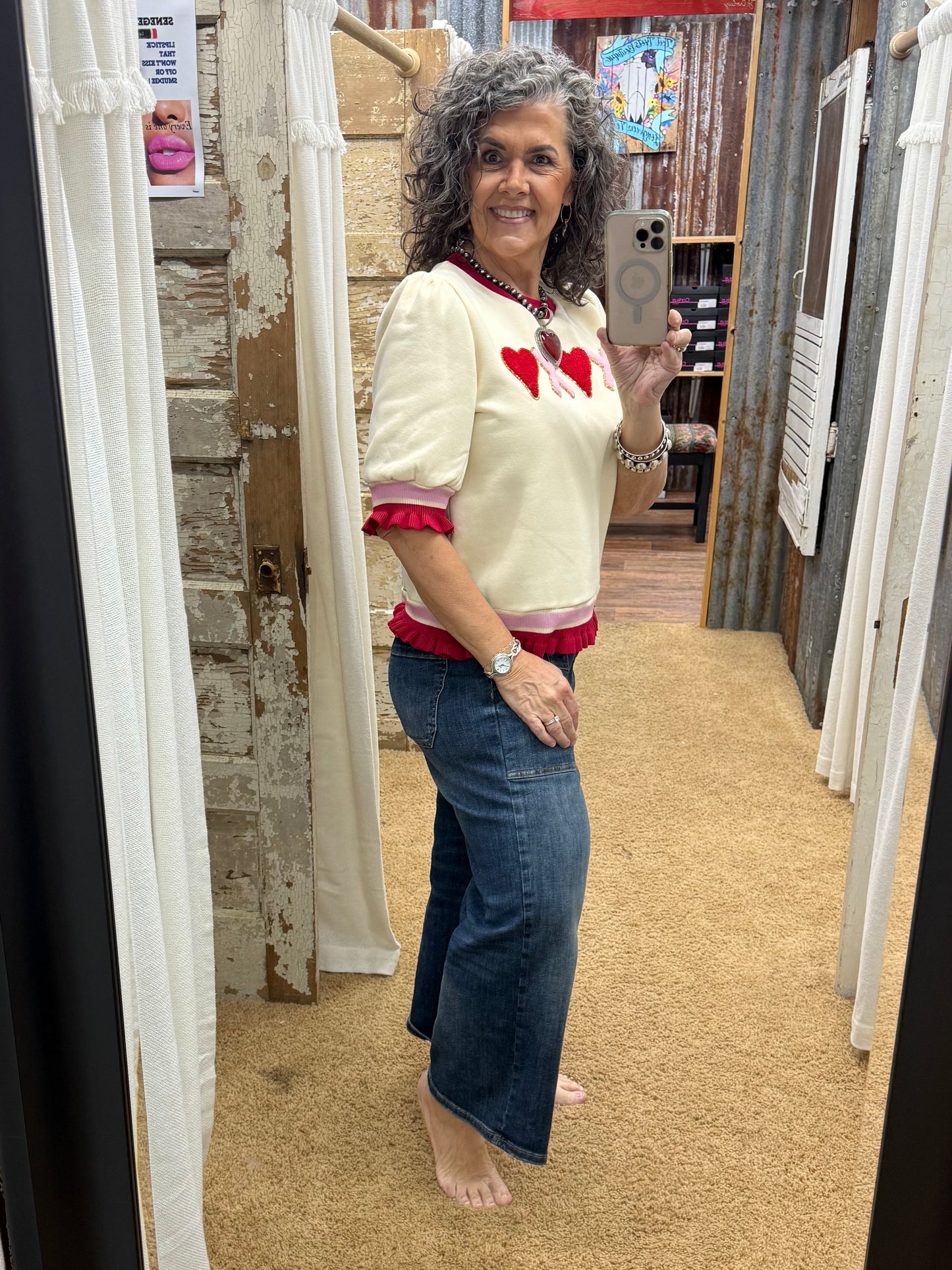 Valentine's XOXO Top