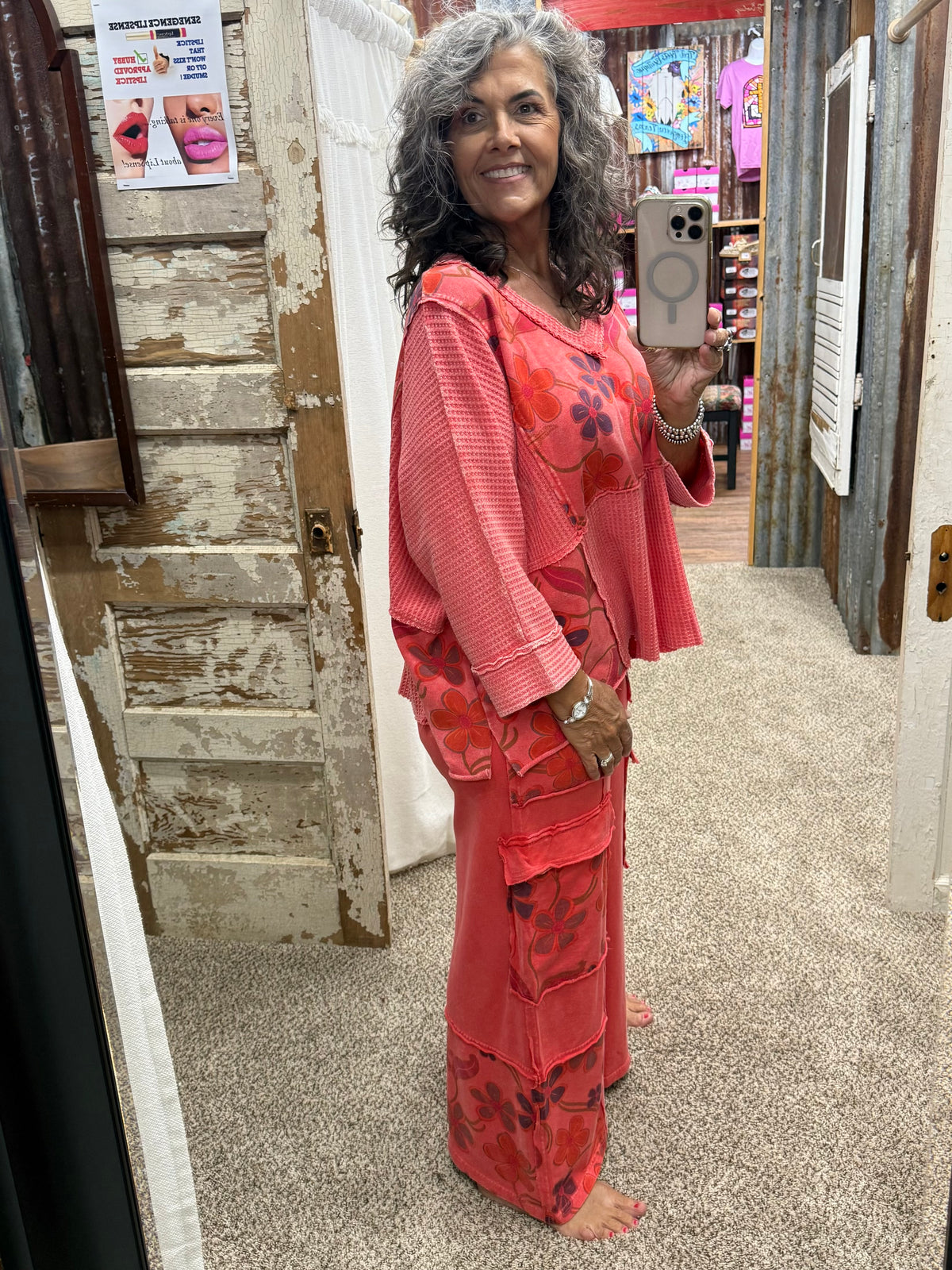 ❤️✨ Boho Red Beauty… Cozy Meets Statement Style! ✨❤️