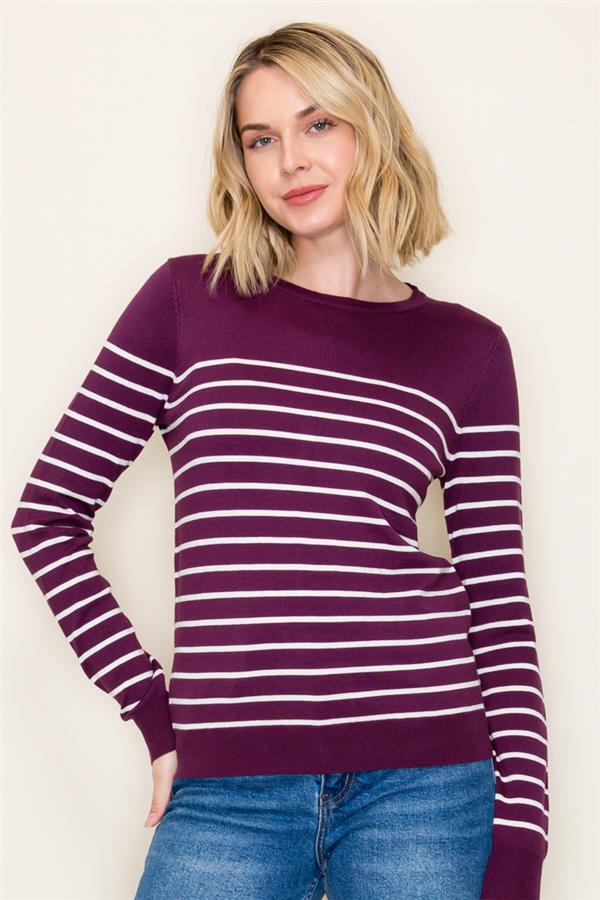 Eggplant Sweater