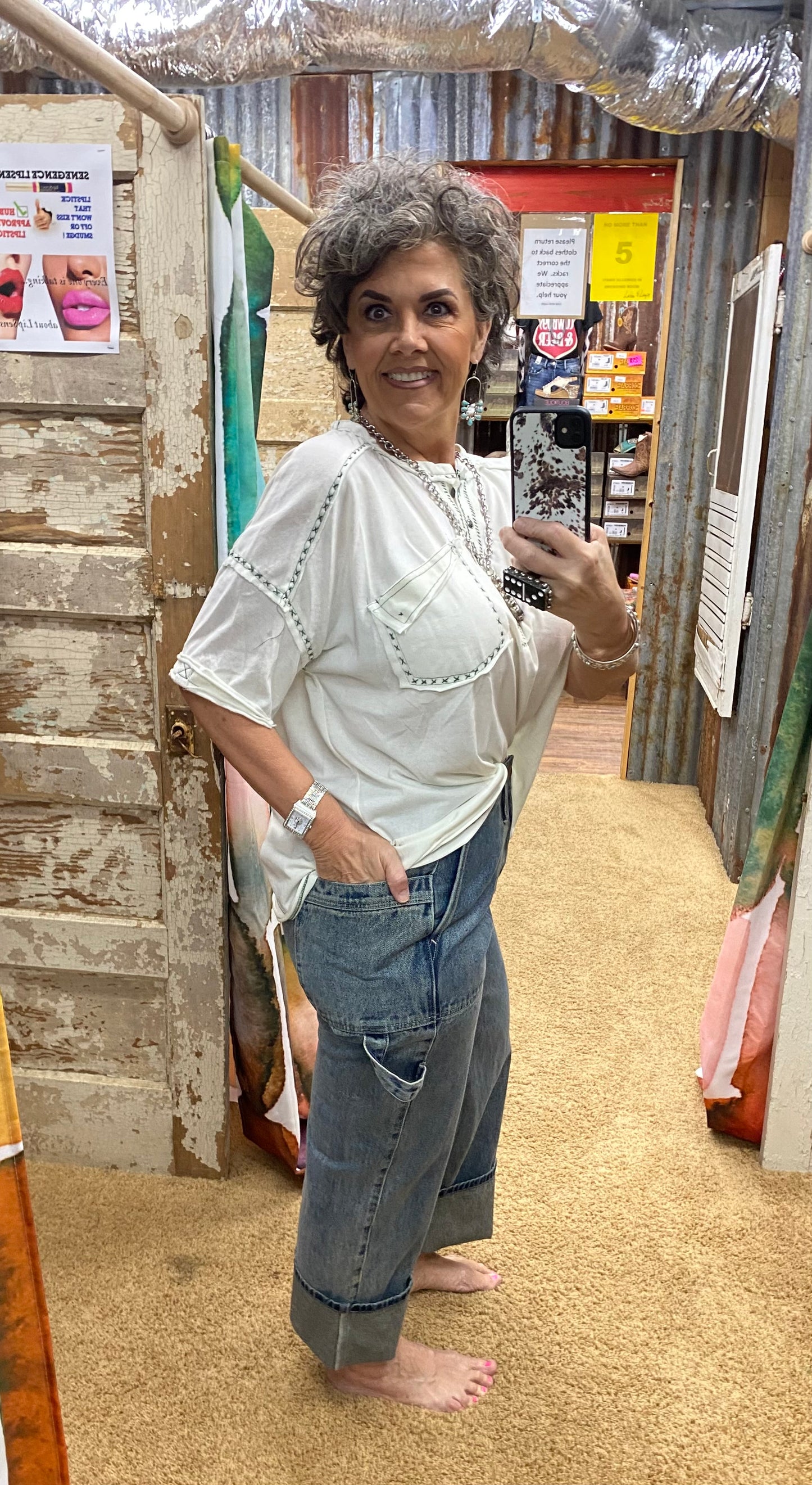 Black Domino Necklace