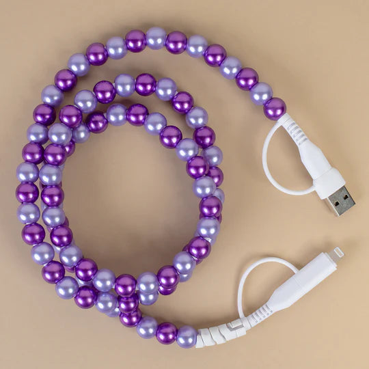 4-in-1 Beaded Charging Cables