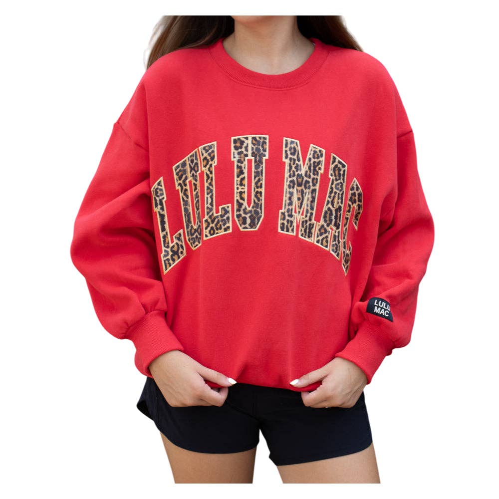 LULU MAC LEOPARD/RED