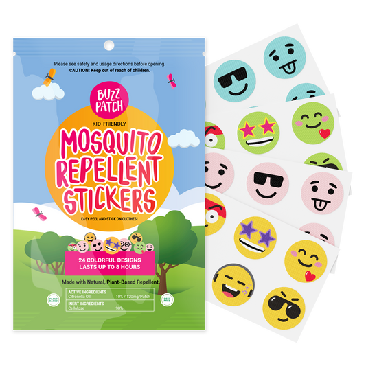 BuzzPatch - Bug, Mosquito, and Insect Repellent Stickers