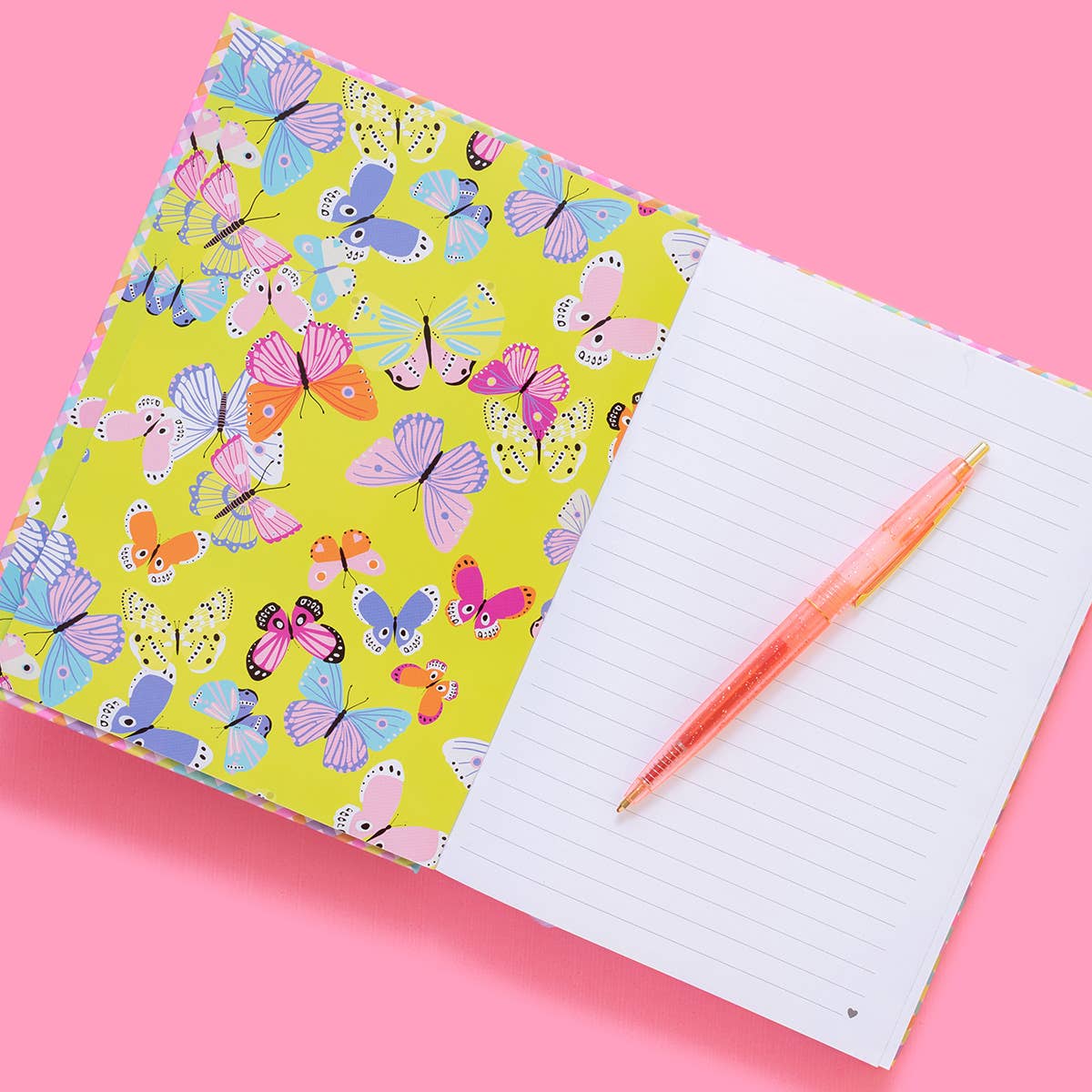 Colorful Gingham Notebook