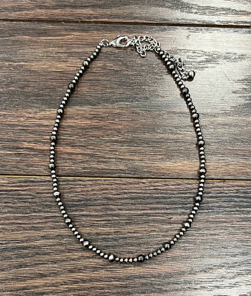 Handmade Polish Navajo Bead Necklace