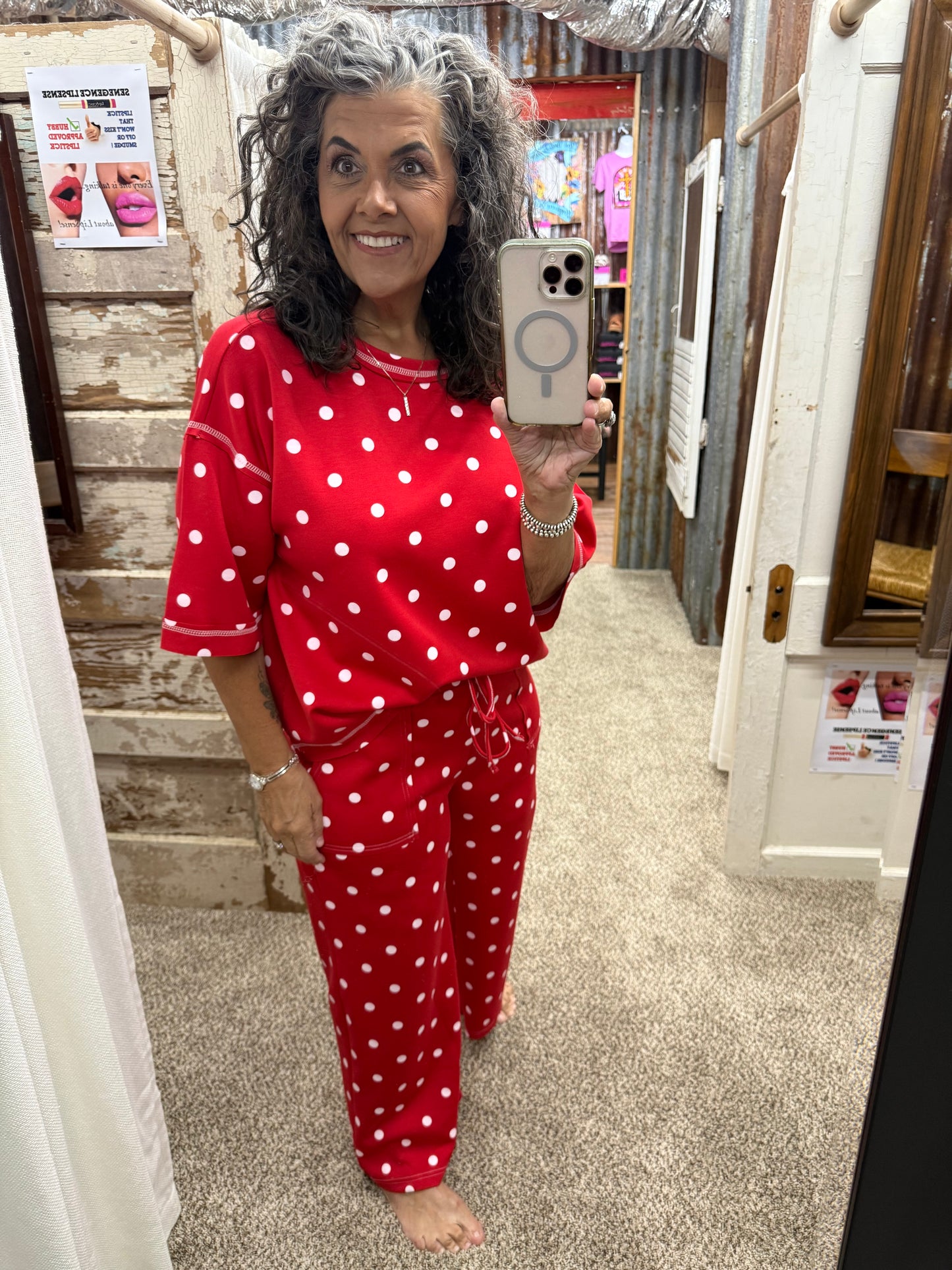 ❤️ Scuba Polka Dot Lounge Set ❤️