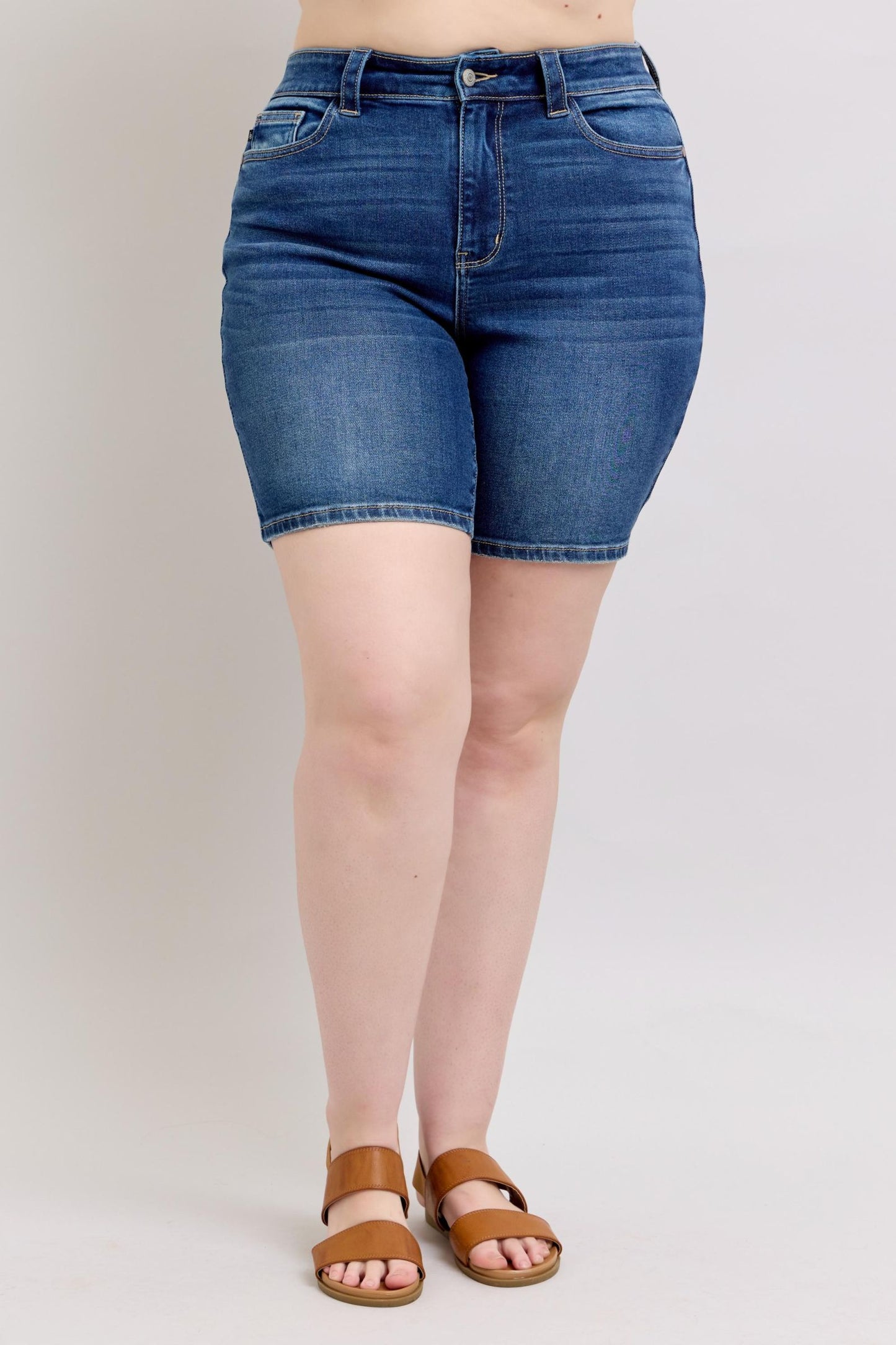 Judy Blue High Waist Bermuda Shorts 15287