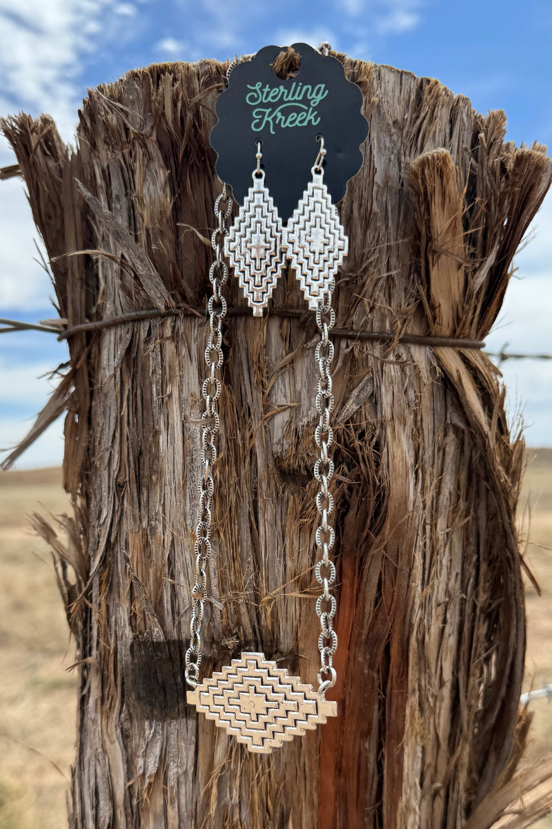 Aztec Earrings