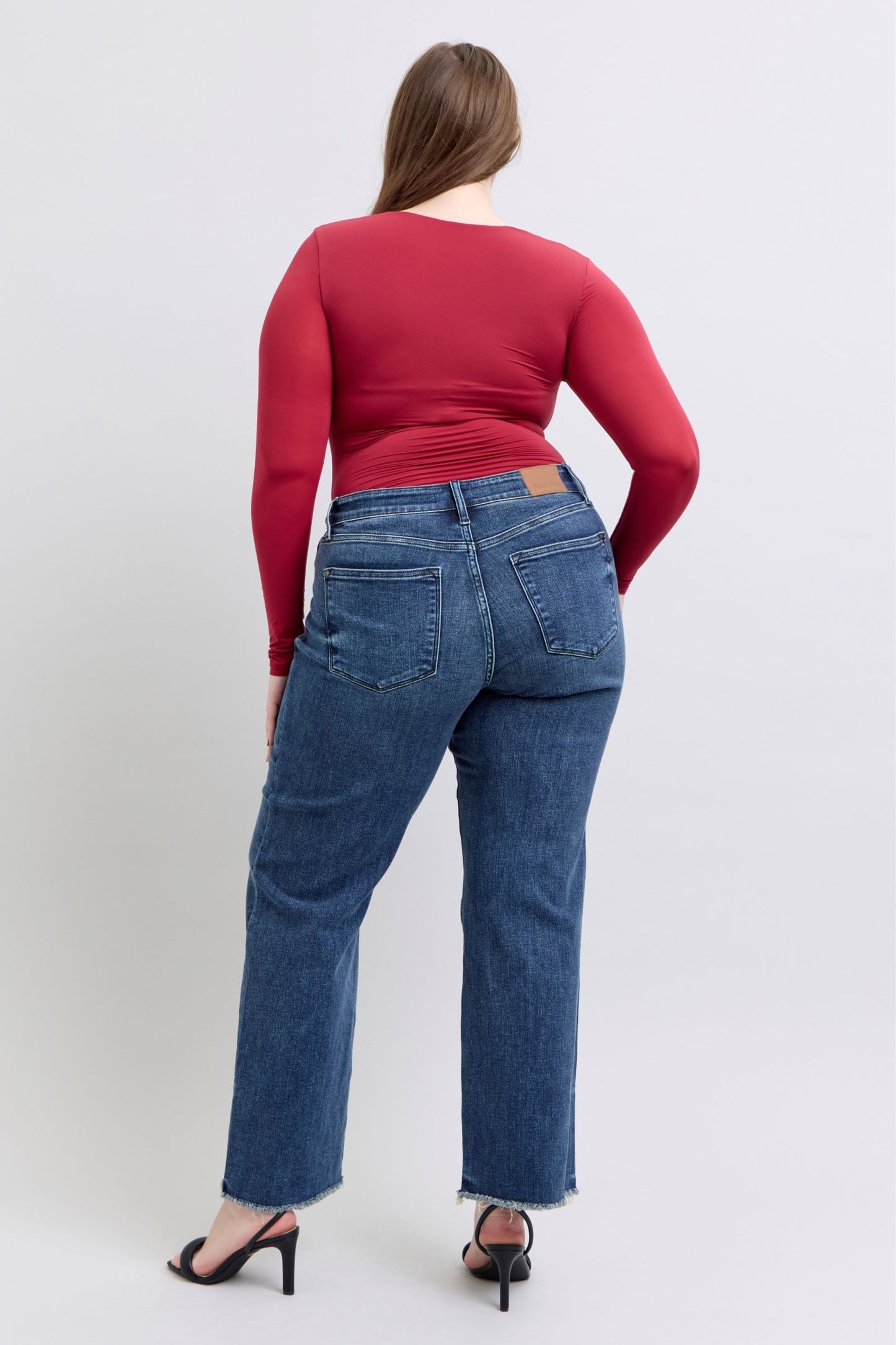 Judy Blue Mid Rise Wide Leg w/Tint 82640