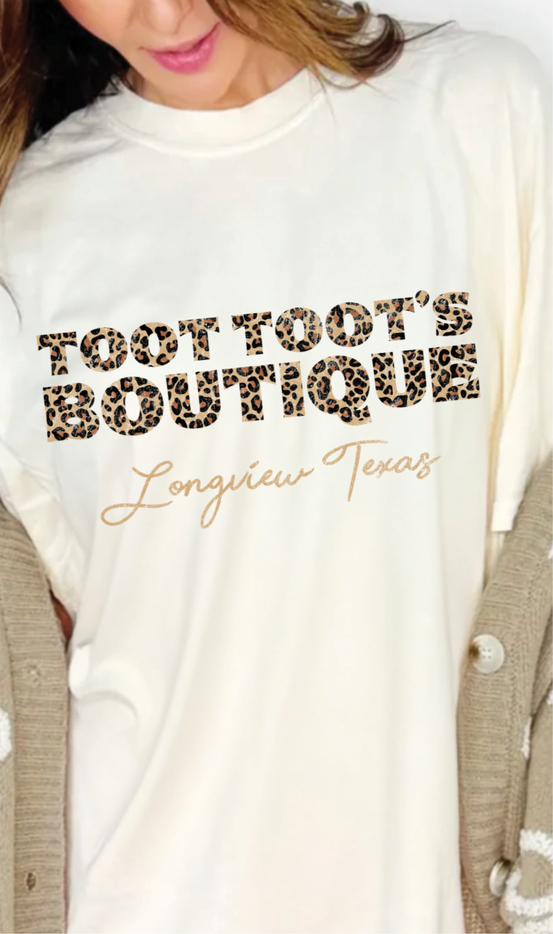 Toot Toot's Boutique Custom Logo Tee