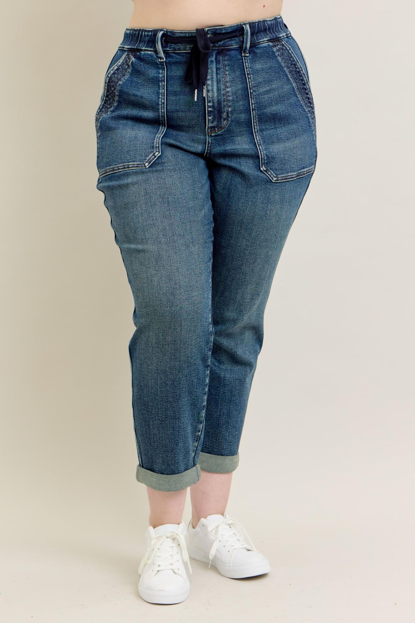Judy Blue High Waist Vintage Wash Jogger 88971