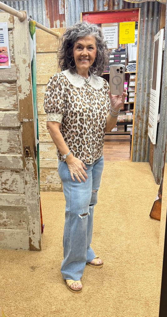 On The Wild Side Blouse