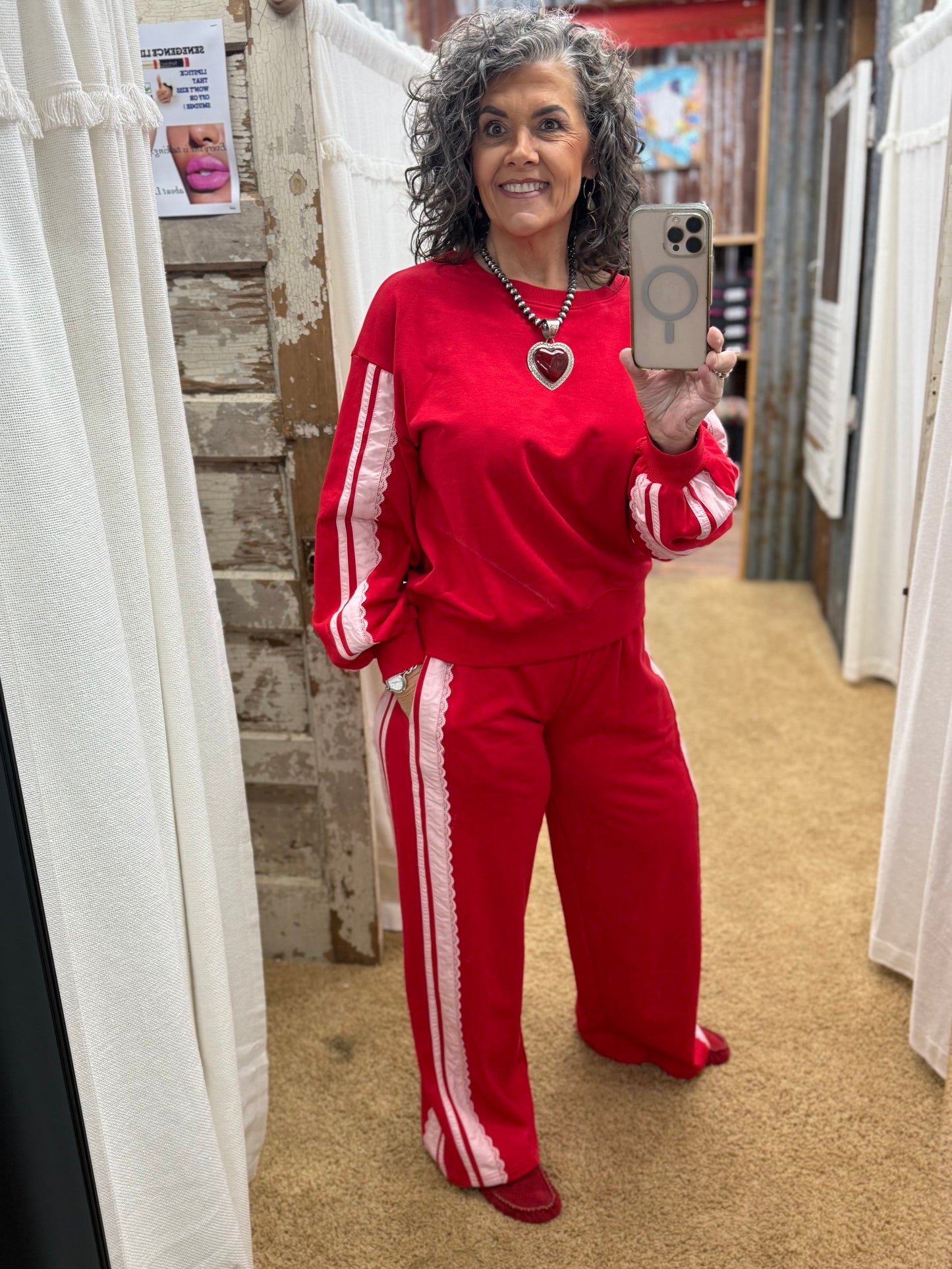 Red Hot Rendezvous Lounge Set