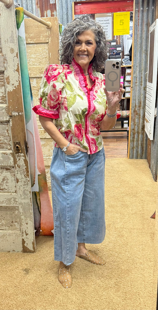 Spring Rose Blouse