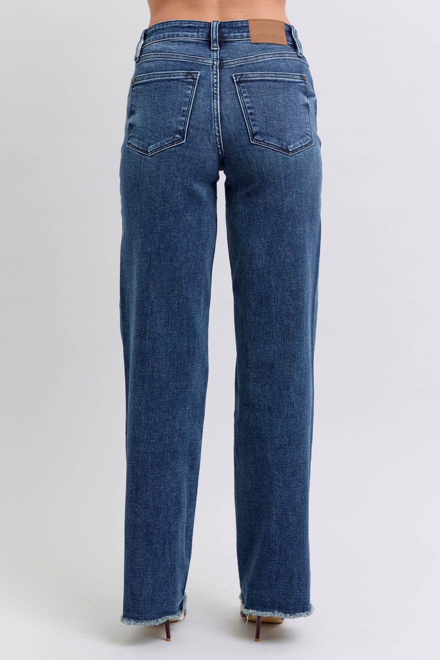 Judy Blue Mid Rise Wide Leg w/Tint 82640