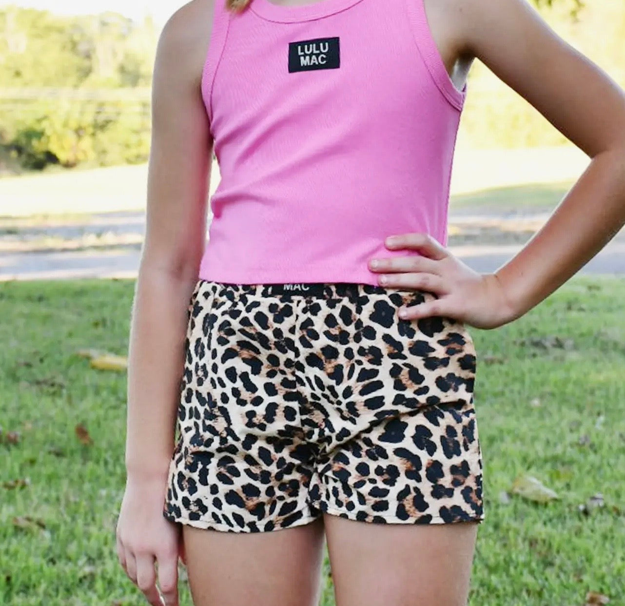 Leopard Lulu Mac Shorts - YOUTH