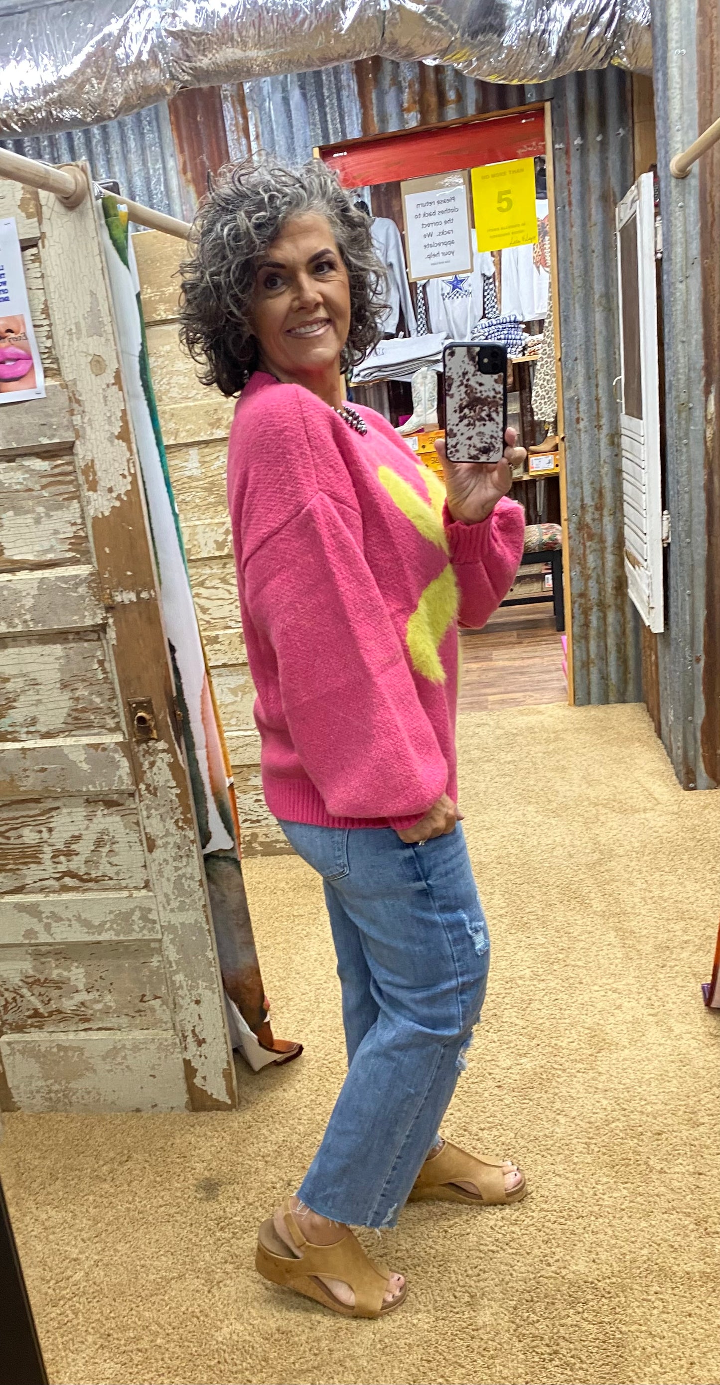 Crazy Daisy Sweater