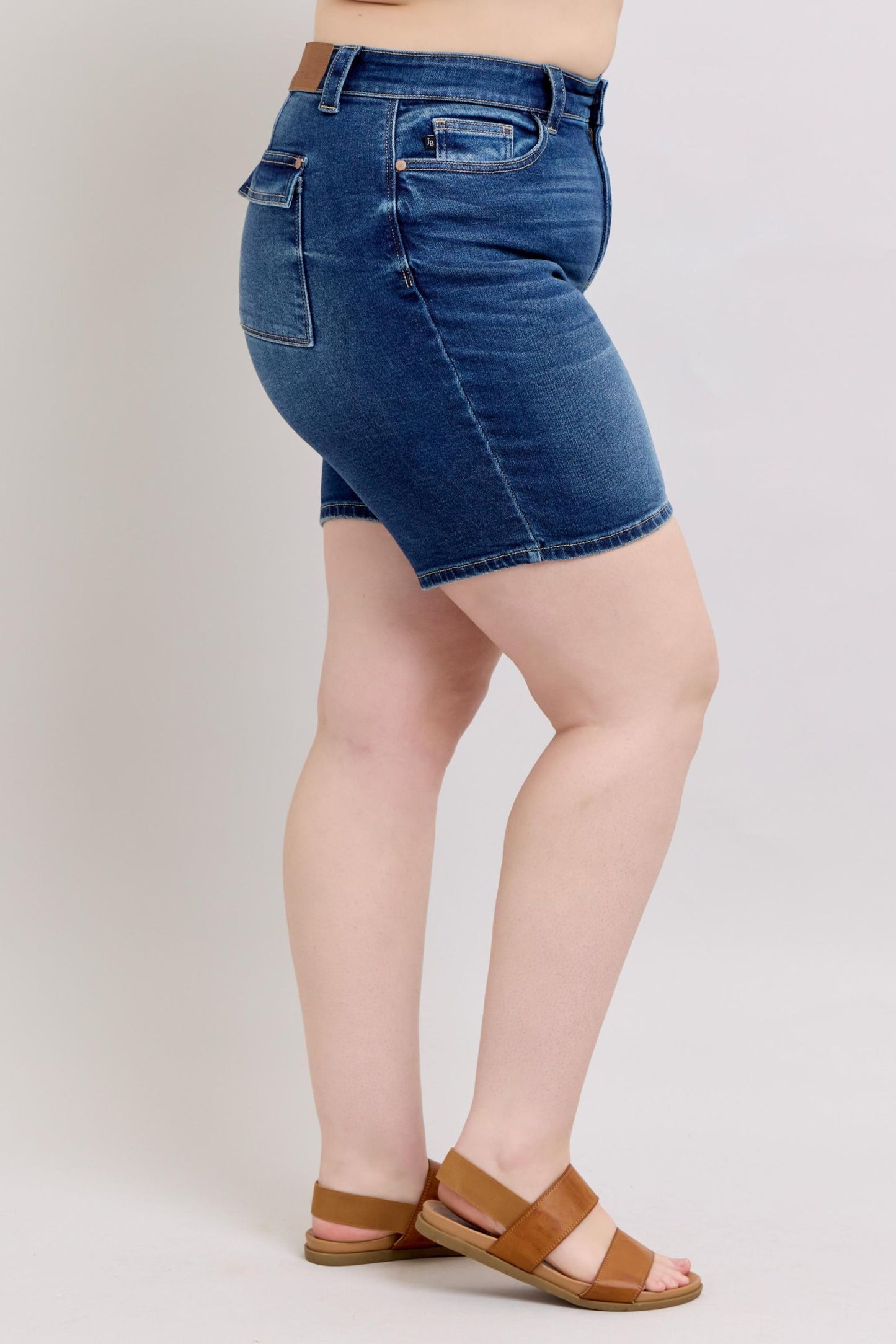 Judy Blue High Waist Bermuda Shorts 15287