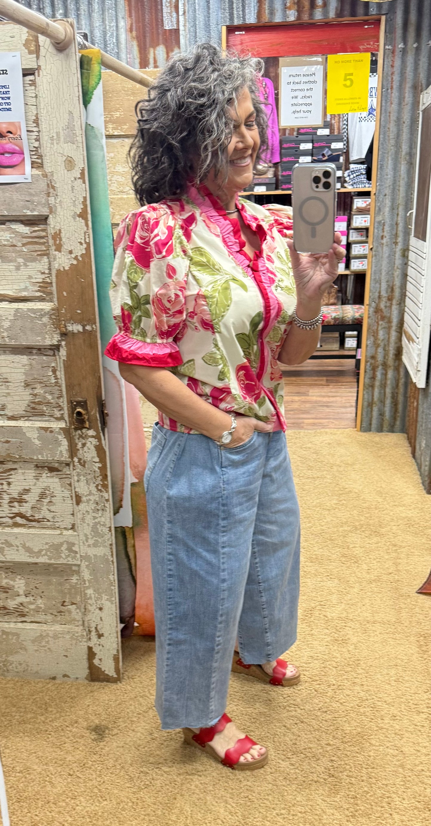 Spring Rose Blouse - Restocking in April