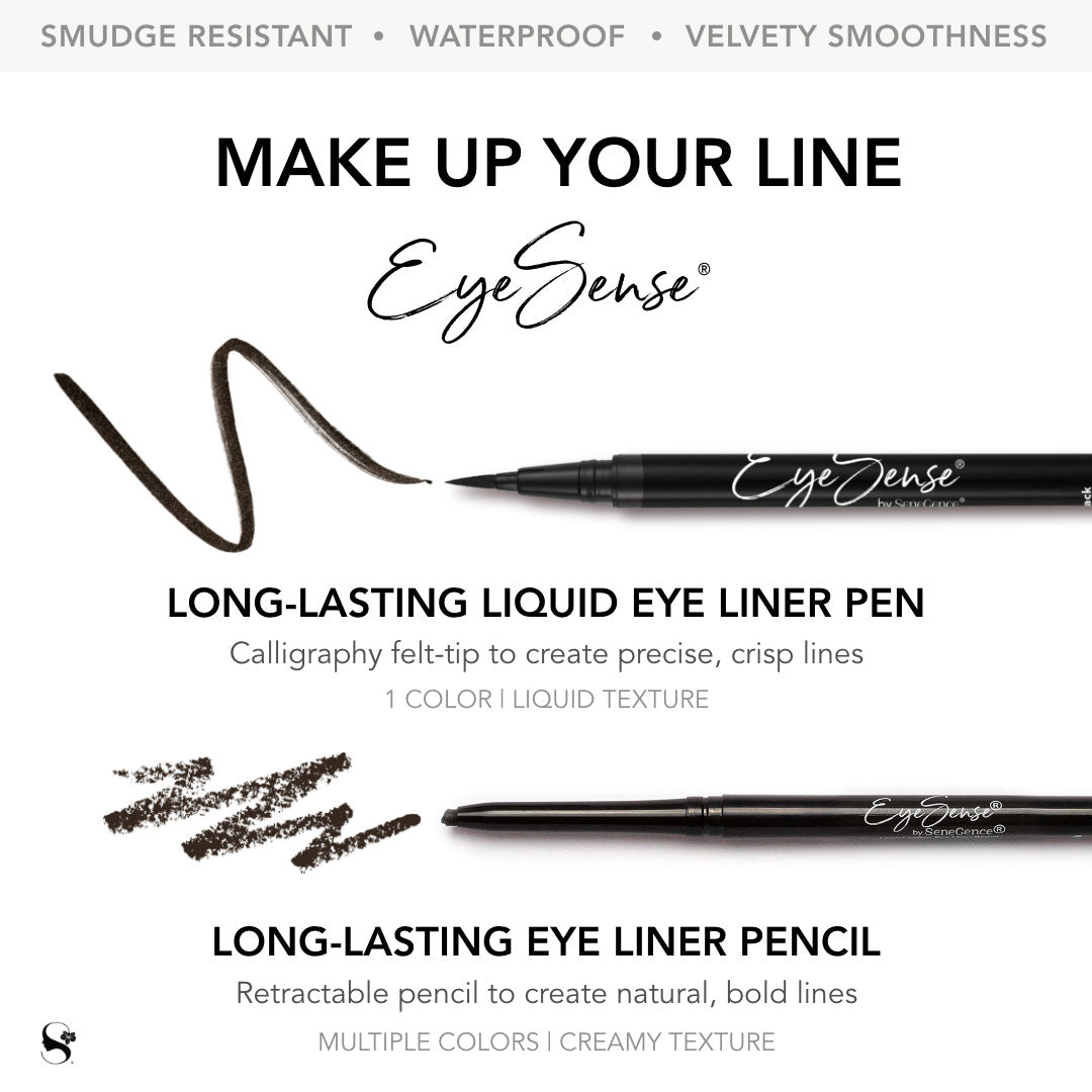 BLACK EYESENSE® LONG-LASTING LIQUID FELT-TIP EYE LINER PEN