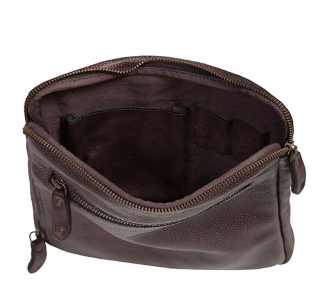 Leather Crossbody Handbag