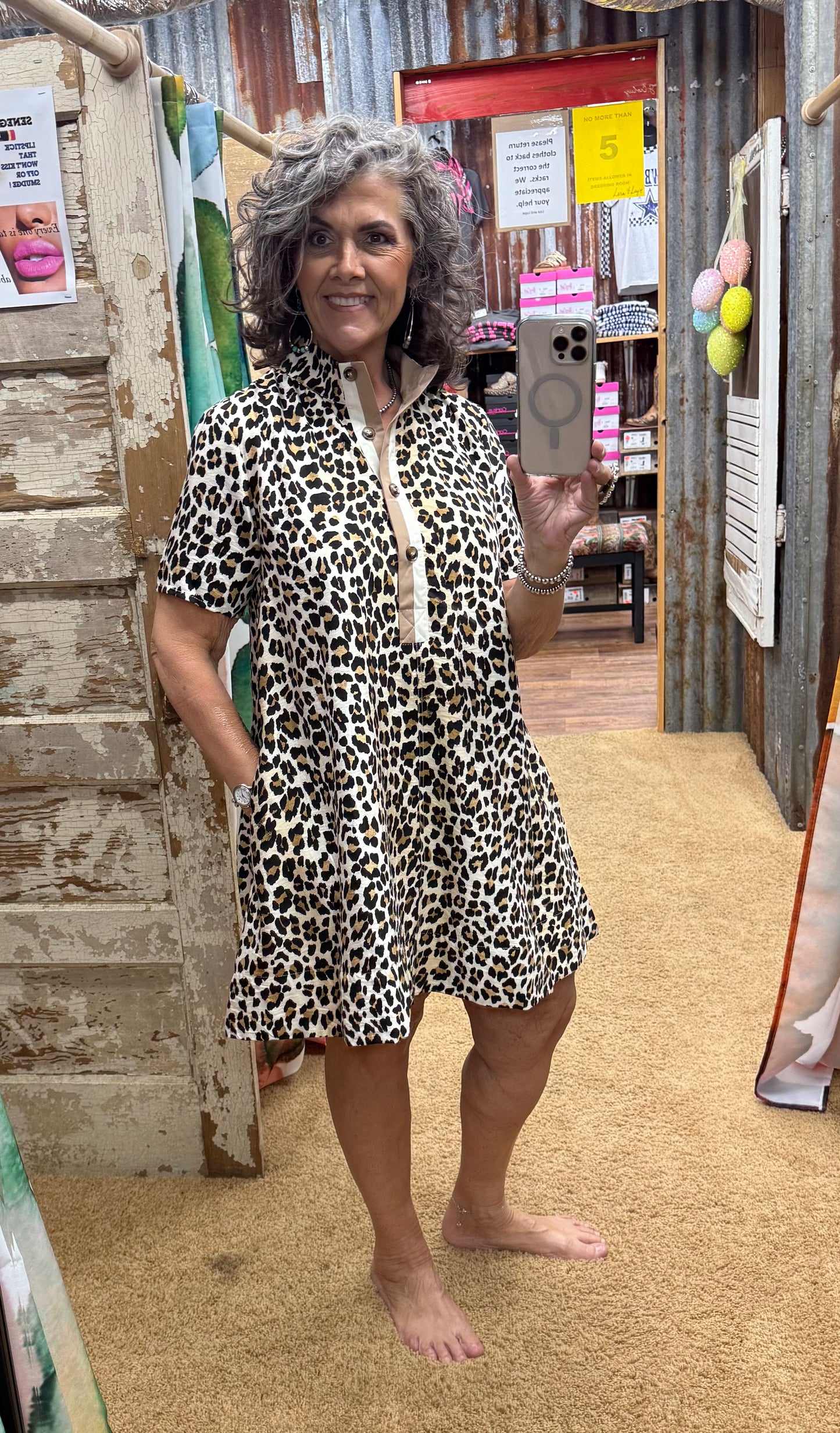 Restock Alert! Touch of Safari Dress