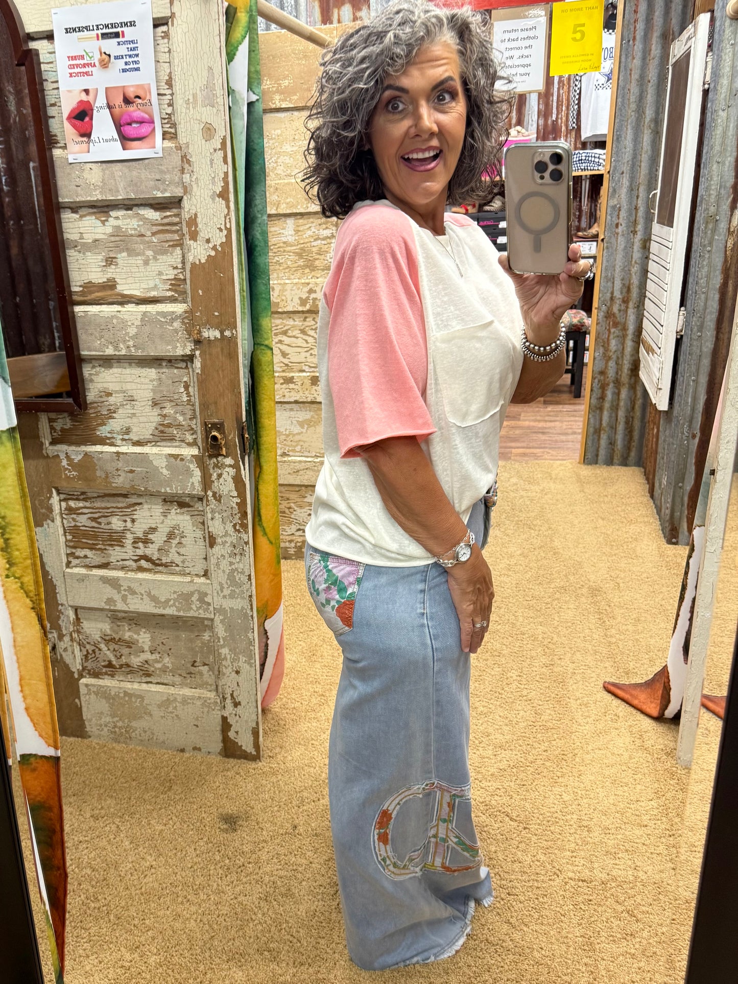 Peace Wide Leg Pants by POL