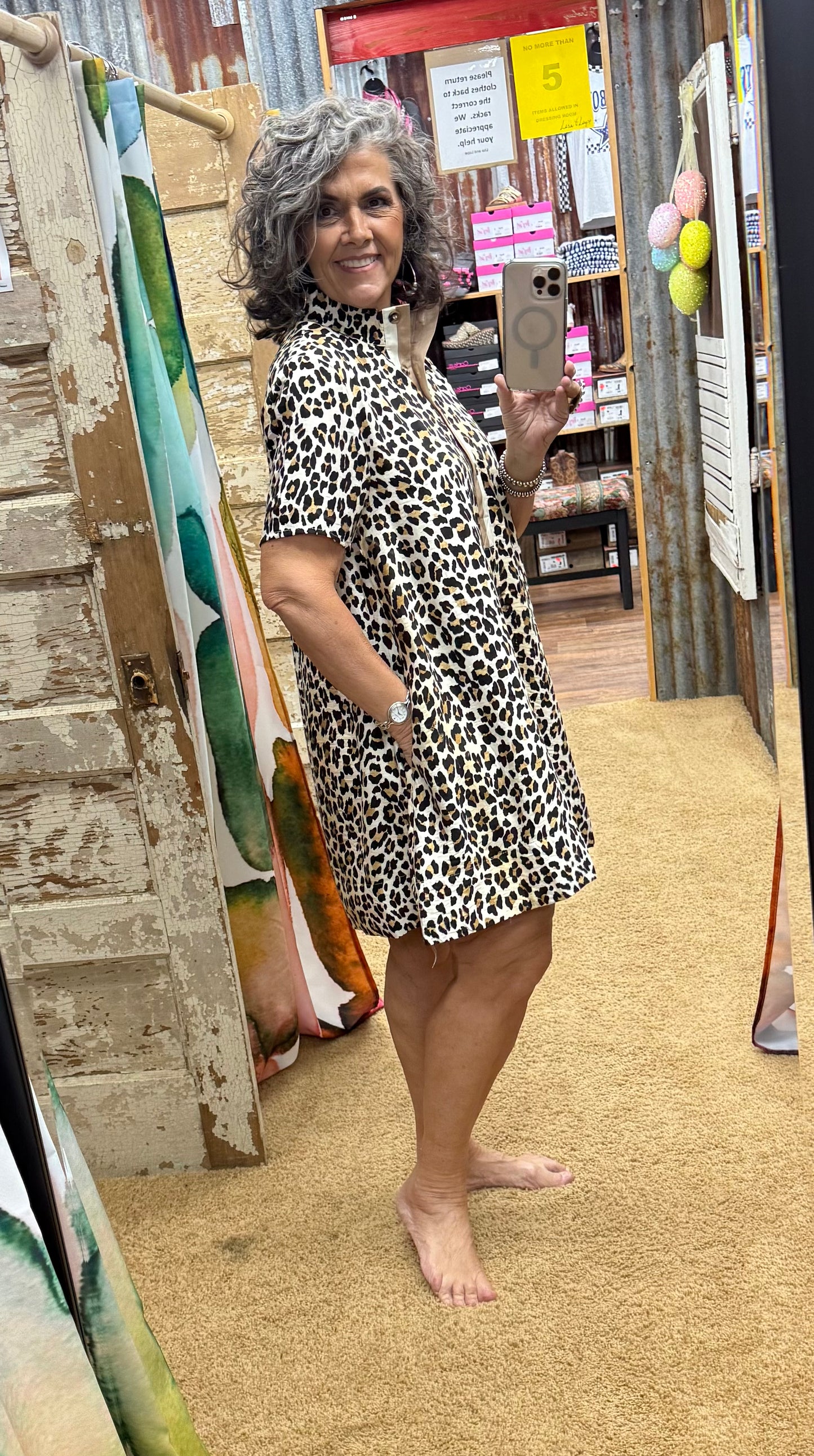 Restock Alert! Touch of Safari Dress
