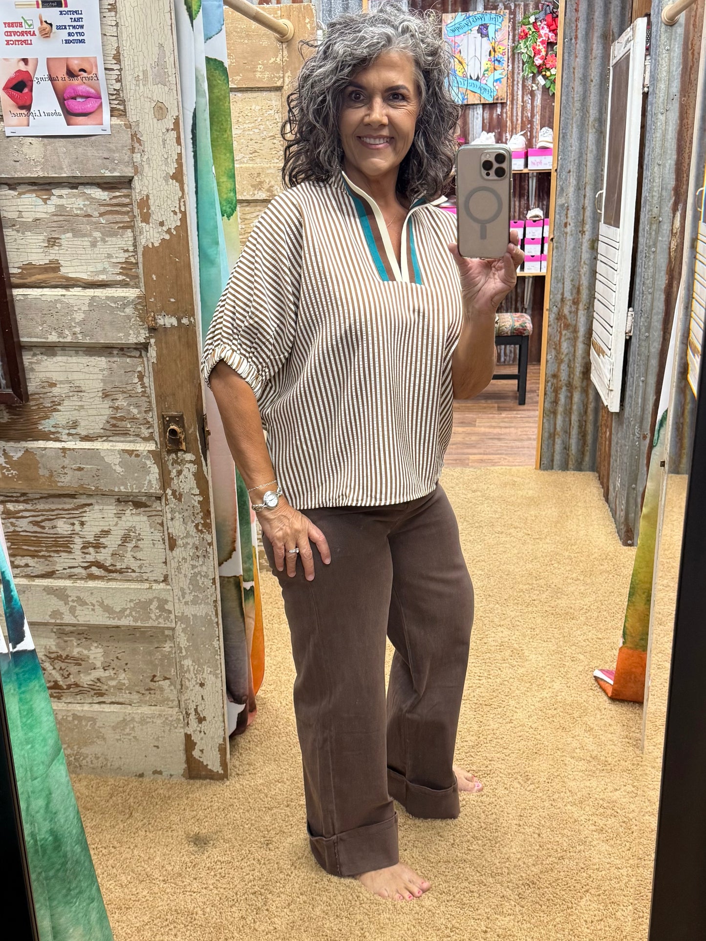 Chocolate Ankle Pants