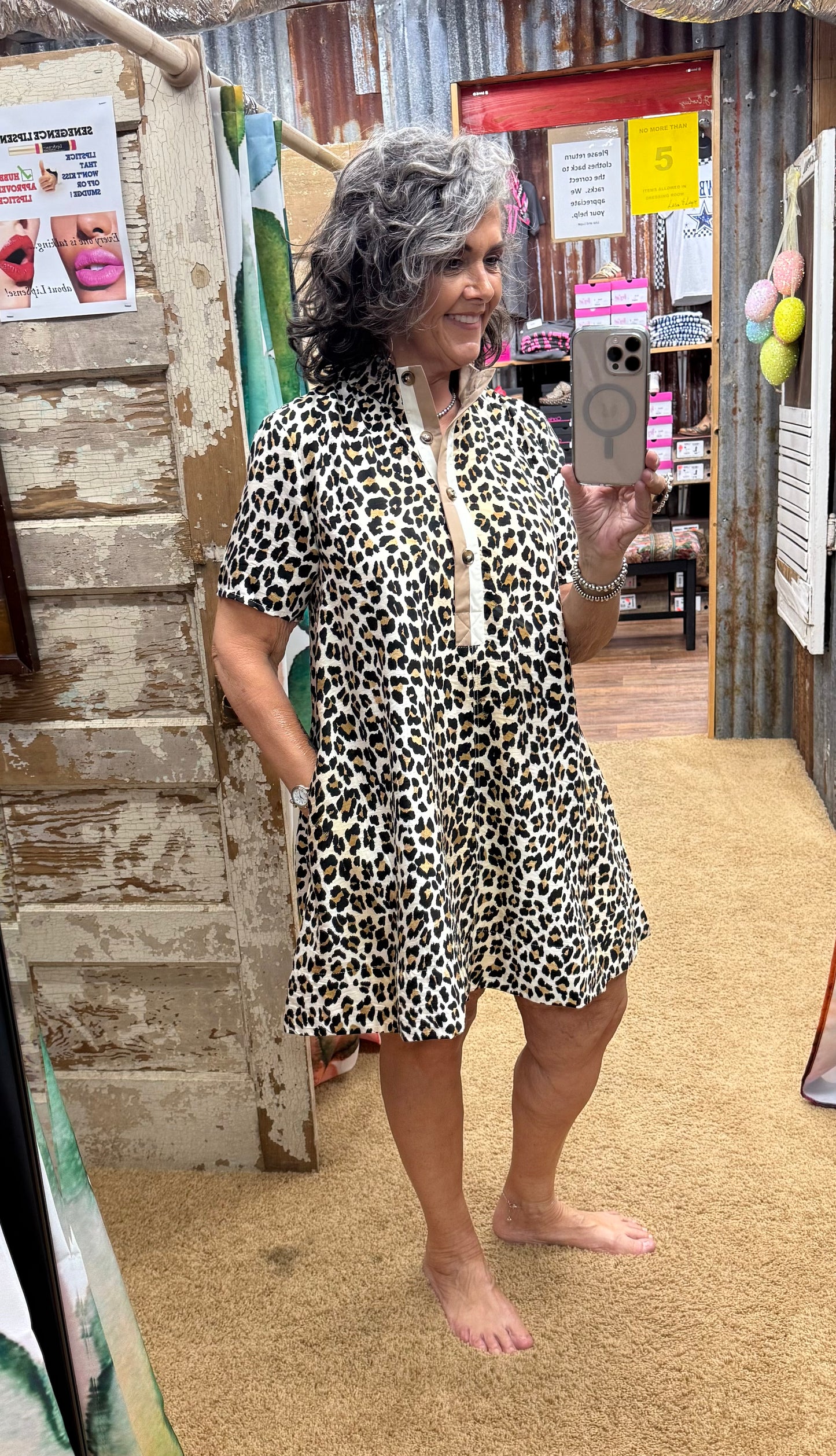 Restock Alert! Touch of Safari Dress