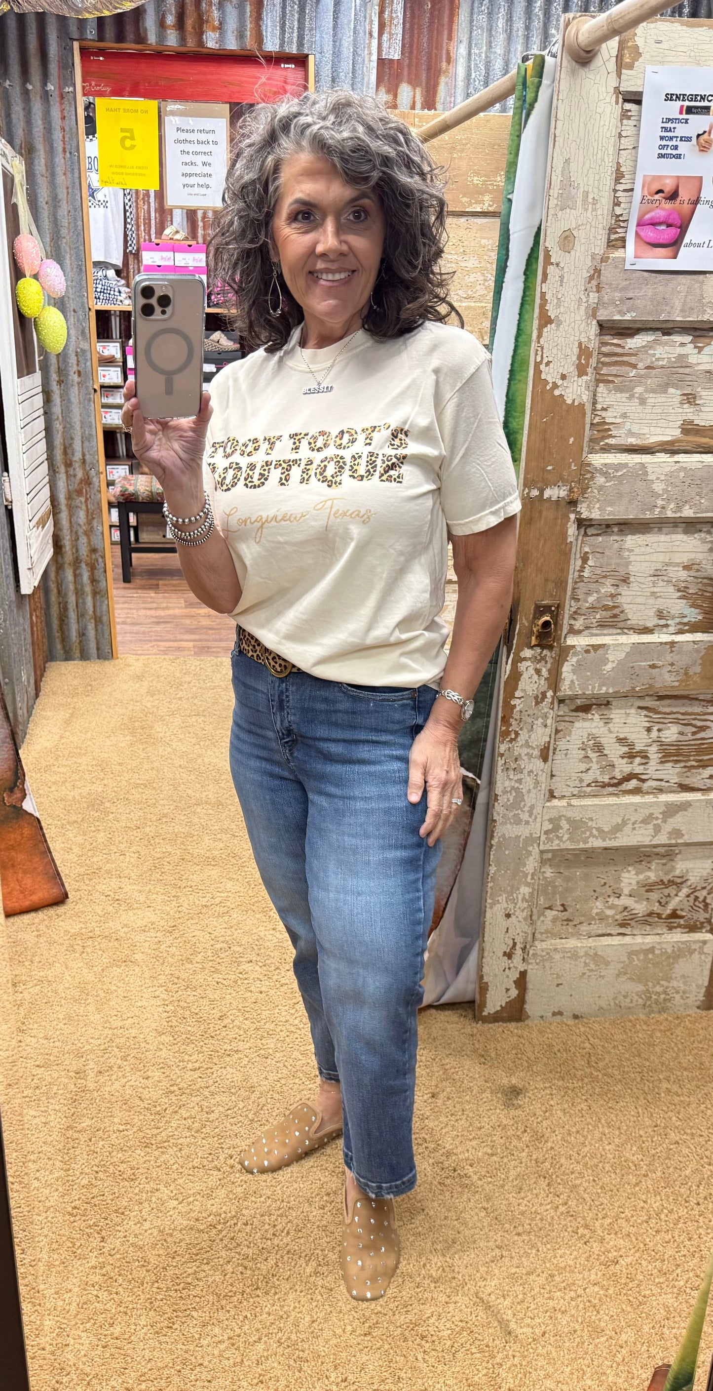 Toot Toot's Boutique Custom Logo Tee