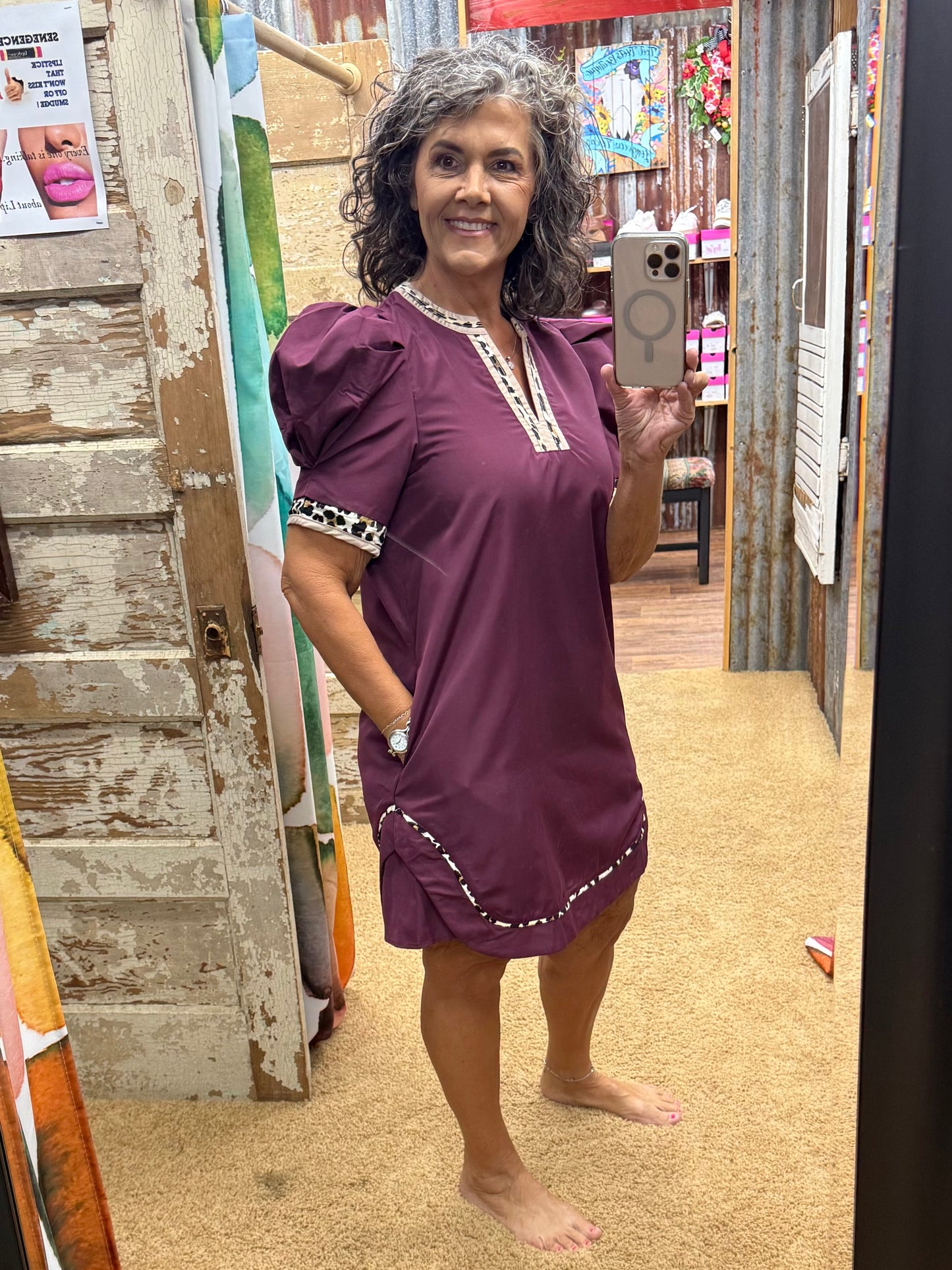Plum Dress