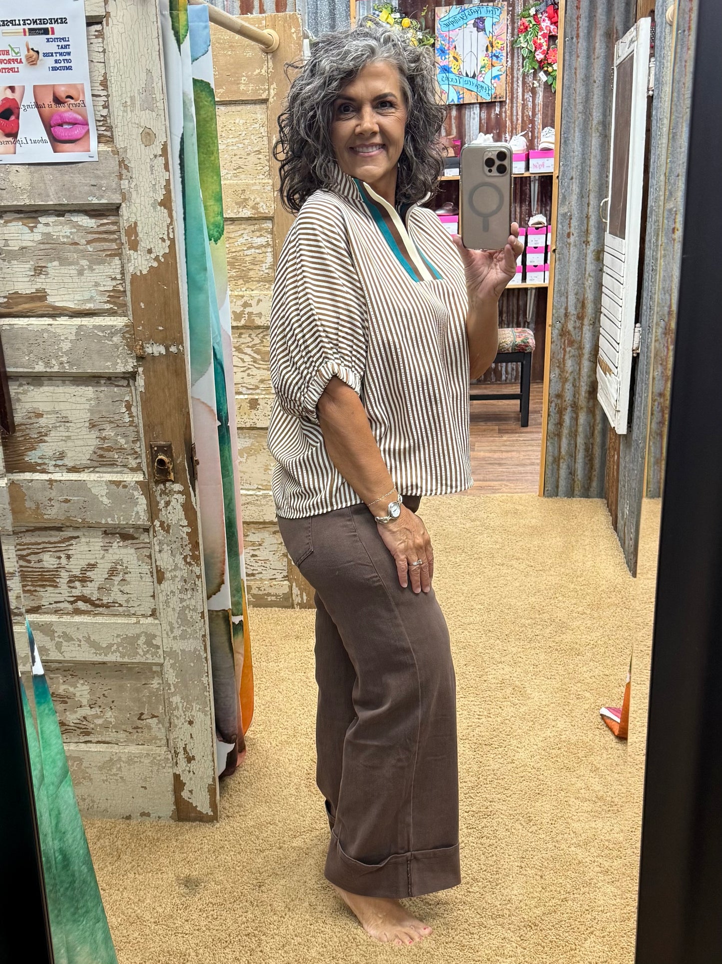 Chocolate Ankle Pants