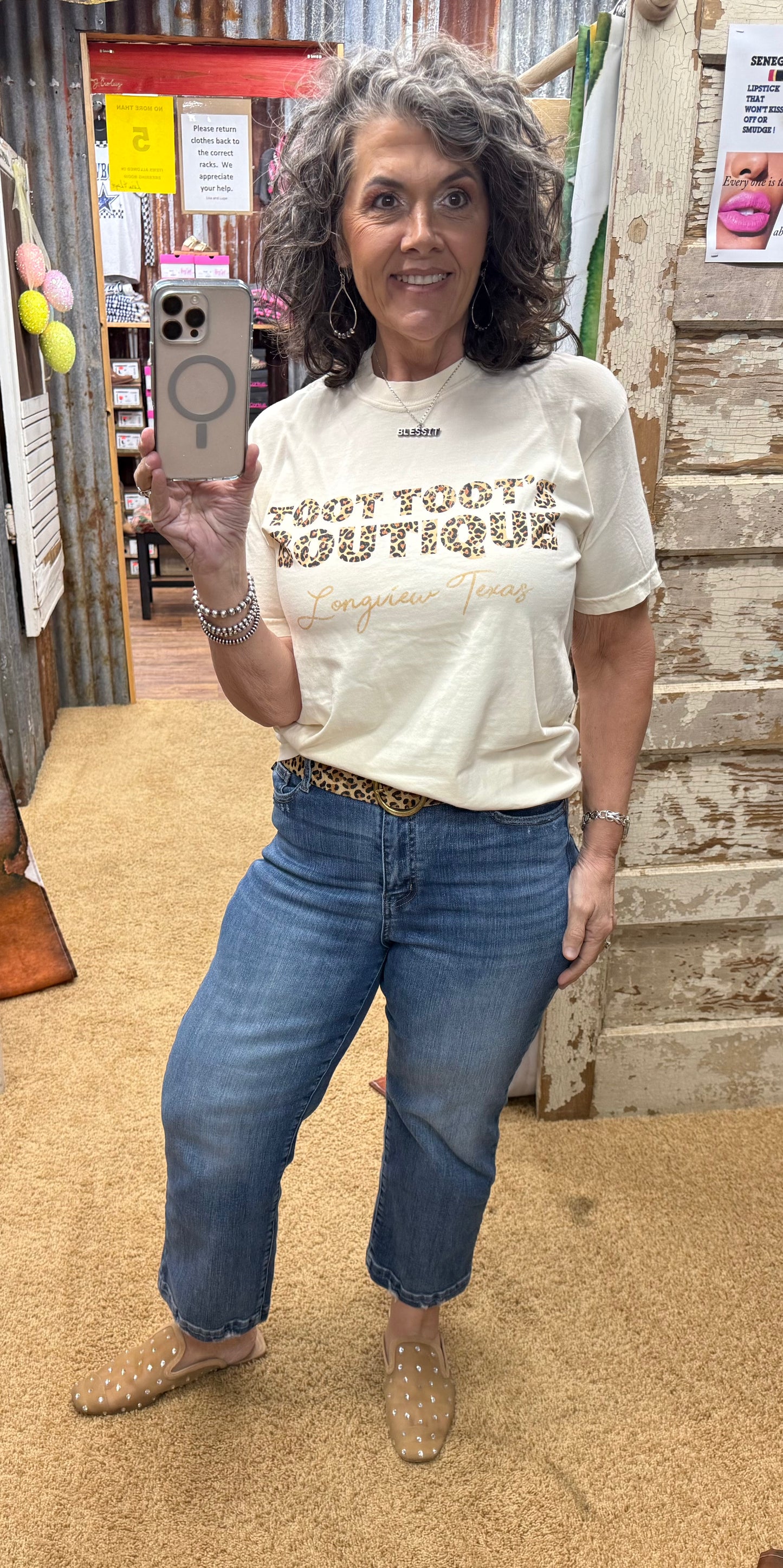 Toot Toot's Boutique Custom Logo Tee