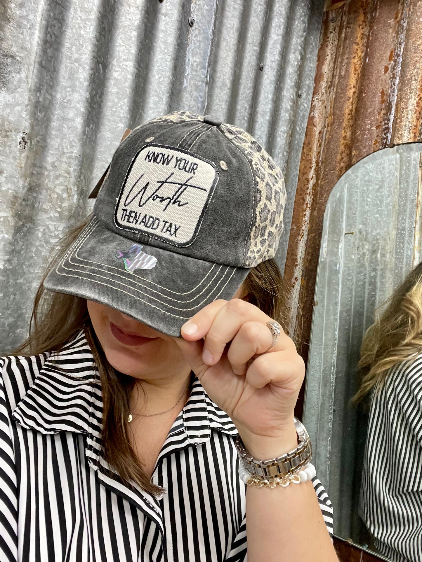 "Know your Worth then add Tax" Cap