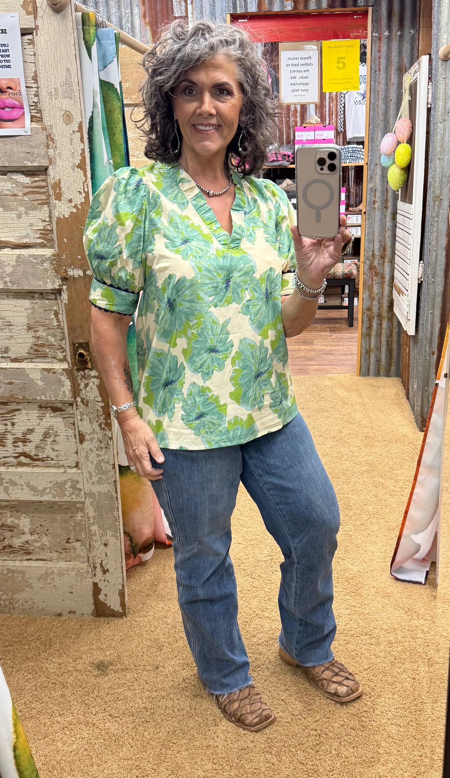 It Was Mint To Be Blouse