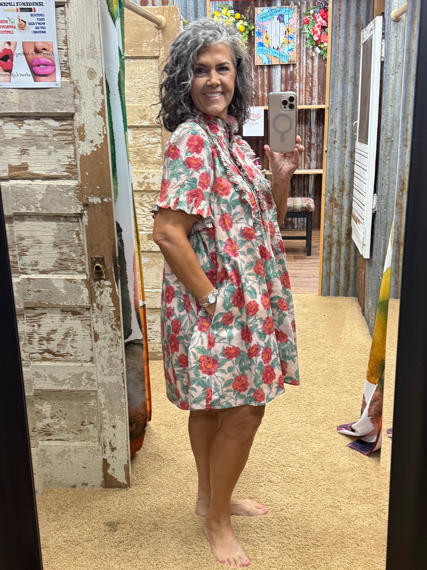 Vintage Rose Dress